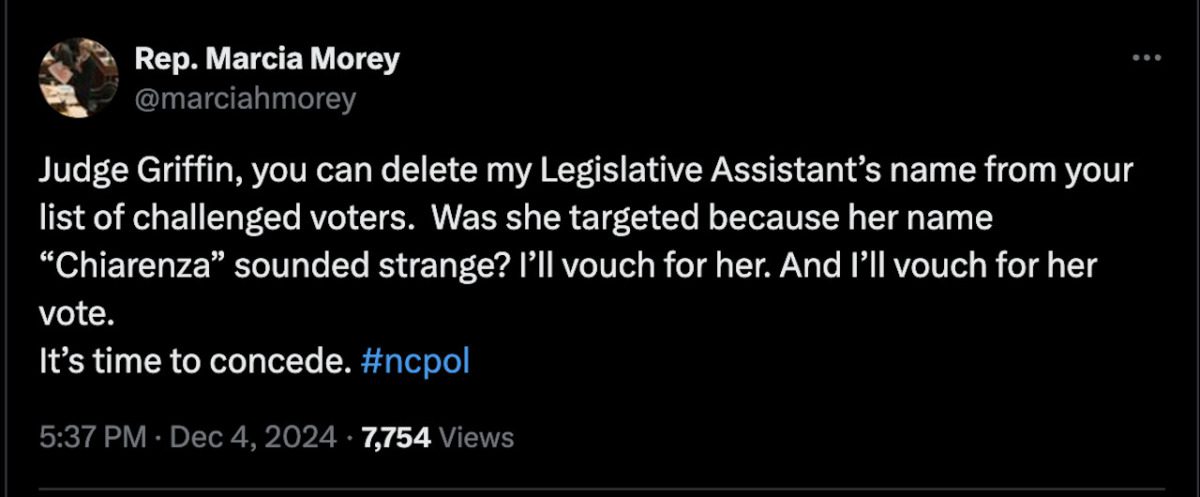 'I feel powerless’: The NC Supreme Court race could hinge on whether thousands of likely legal ballots are thrown out